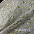 Lérex pratique pur polyester jacquard textile tissé